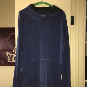 Large American Eagle Thin, Long Sleeve, Hoodie